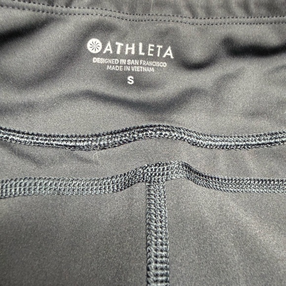 Athleta Women's Black Bike Shorts size small - Picture 8 of 9